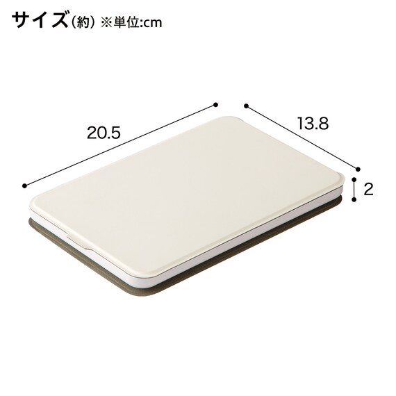 角度が自由に変えられるLED折り畳みミラー(MI24008) 2枚目画像
