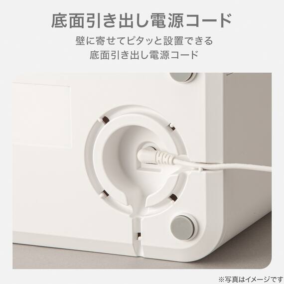 スリム空気清浄機(NR-402 ホワイト) 10枚目画像