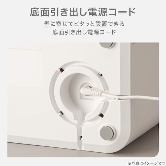 スリム空気清浄機(NR-402 ホワイト) 10枚目画像