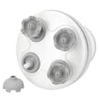 ヘッドスパ 充電台座付き(NFY25 ホワイト) 7枚目画像