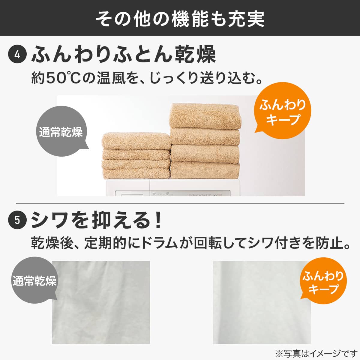 6kgドラム式洗濯乾燥機 (ND60KL ホワイト)(リサイクル回収なし