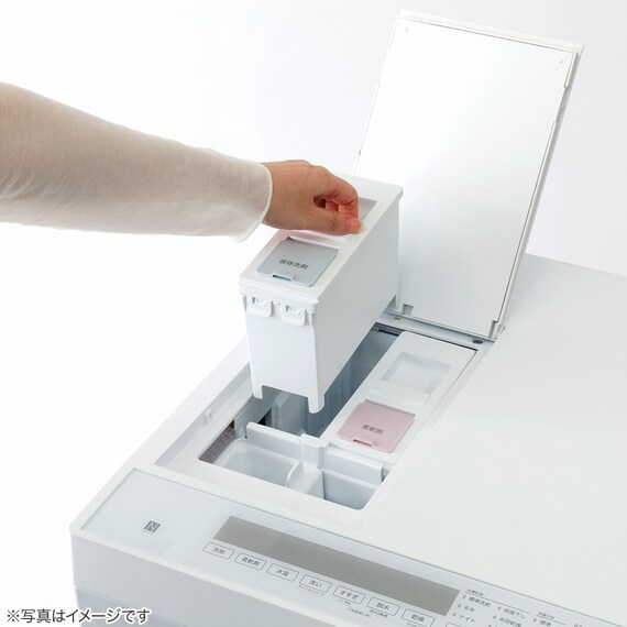10kgドラム式洗濯乾燥機 洗剤自動投入 (ND100KL2 左開き ホワイト)(リサイクル回収なし) 37枚目画像