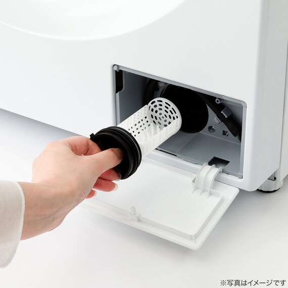 10kgドラム式洗濯乾燥機 洗剤自動投入 (ND100KL2 左開き ホワイト)(リサイクル回収なし) 40枚目画像