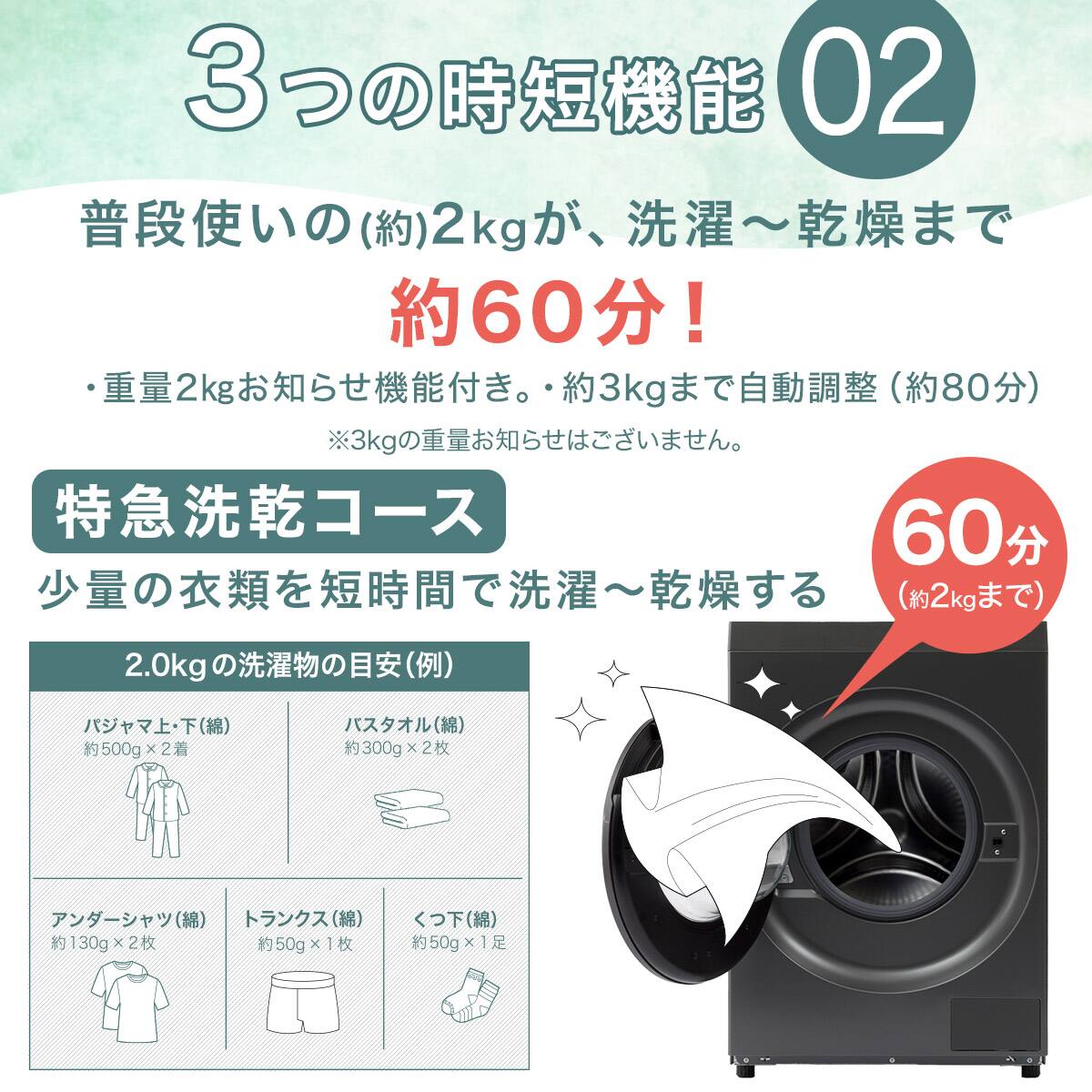 10kgドラム式洗濯乾燥機 洗剤自動投入 (ND100KL2 左開き ダークグレー