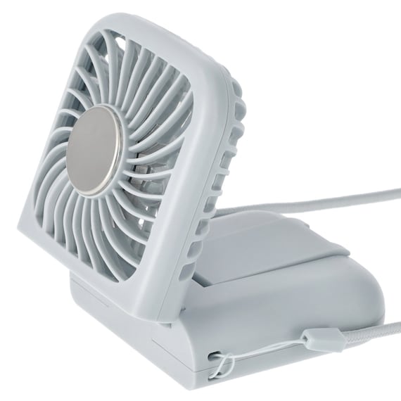 充電式冷却プレートクイックファン(ブルー MN05NR) 6枚目画像