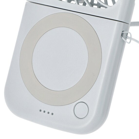 充電式冷却プレートクイックファン(ブルー MN05NR) 9枚目画像