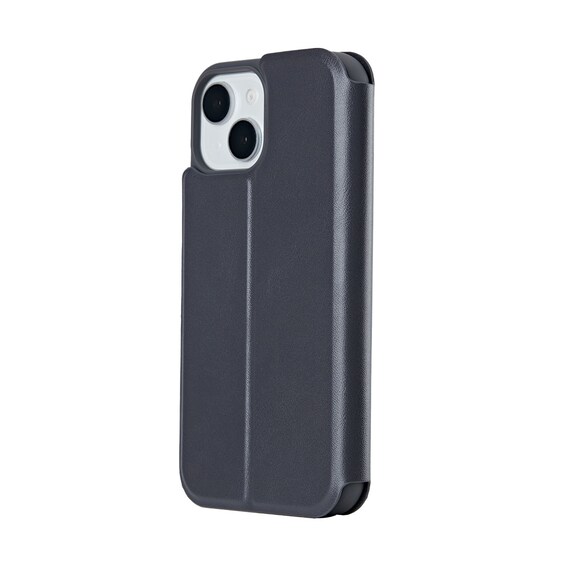 iPhone13-15対応 フリップ分離手帳型スマートフォンケース(CT25 ダークグレー) 7枚目画像