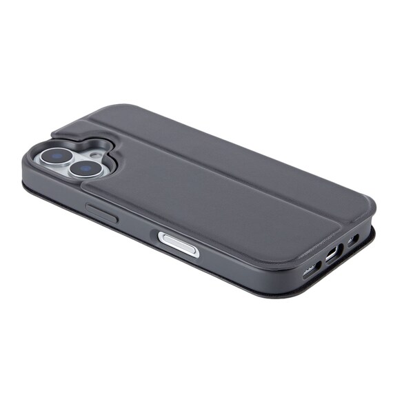 iPhone17対応 フリップ分離手帳型スマートフォンケース(CT27 ダークグレー) 10枚目画像
