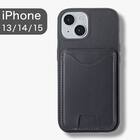 iPhone13-15対応 スタンド付きスマートフォンケース(CT31 ダークグレー) 1枚目画像