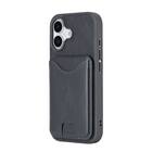 iPhone16対応 スタンド付きスマートフォンケース(CT32 ダークグレー) 6枚目画像