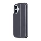 iPhone16対応 フリップ分離手帳型スマートフォンケース(CT26 ダークグレー) 7枚目画像