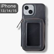 iPhone13-15対応 ポーチ付きスマートフォンケース(CT37)