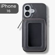 iPhone16対応 ポーチ付きスマートフォンケース(CT38)