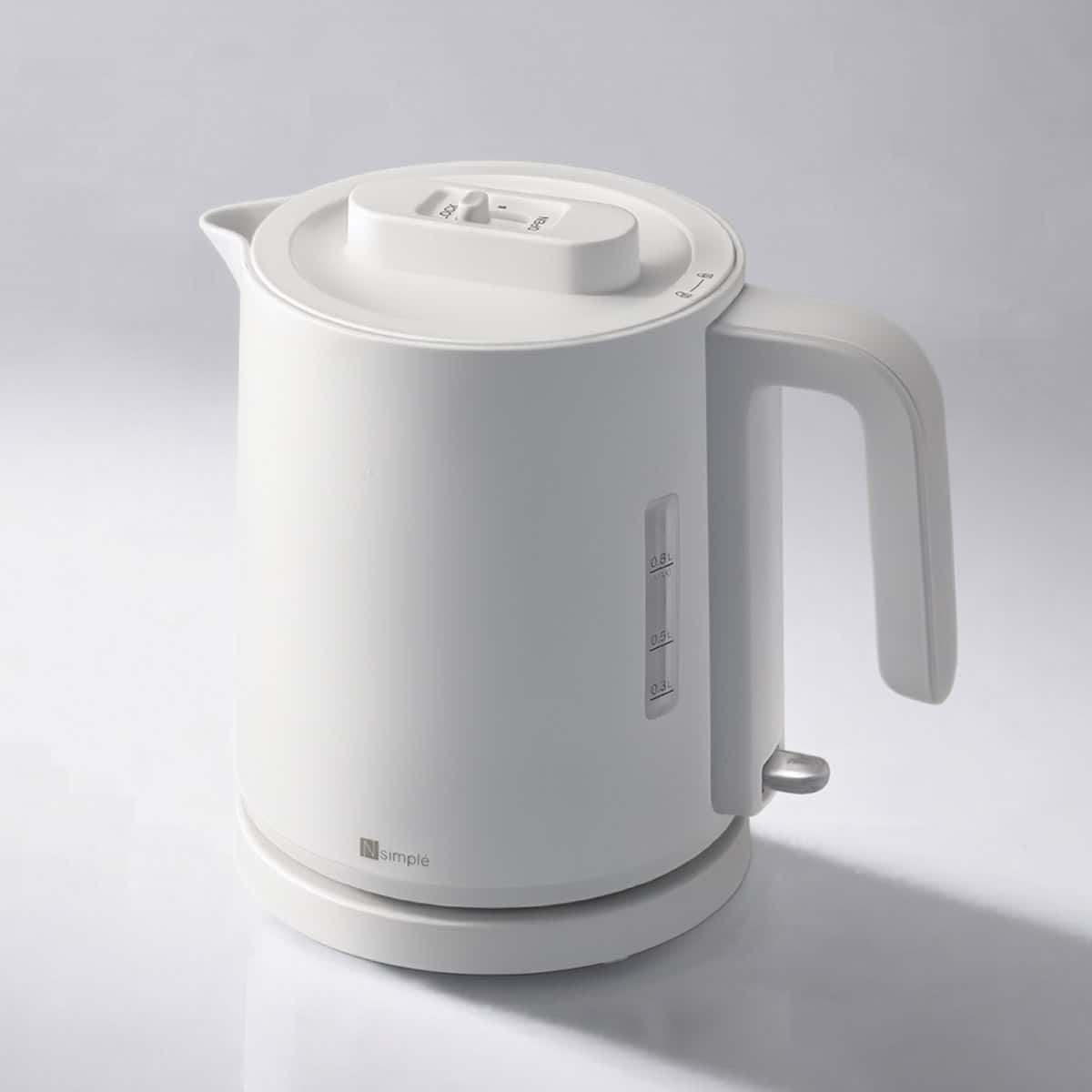 湯量が調節できる電気ケトル (0.8L AB2G02 ホワイト) | ニトリネット