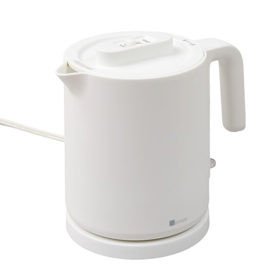 湯量が調節できる電気ケトル (0.8L AB2G02 ホワイト) 7枚目画像