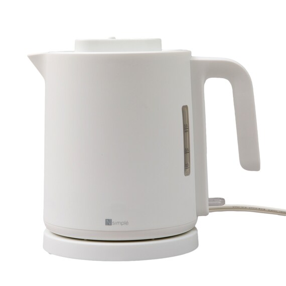 湯量が調節できる電気ケトル (0.8L AB2G02 ホワイト) 8枚目画像