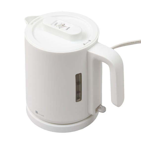 湯量が調節できる電気ケトル (0.8L AB2G02 ホワイト) 9枚目画像