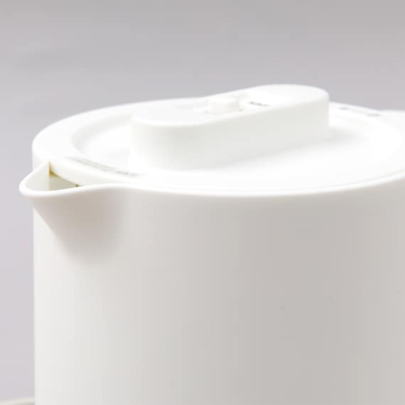 湯量が調節できる電気ケトル (0.8L AB2G02 ホワイト) 11枚目画像