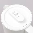 湯量が調節できる電気ケトル (0.8L AB2G02 ホワイト) 12枚目画像