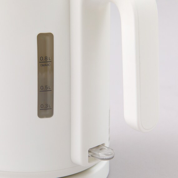 湯量が調節できる電気ケトル (0.8L AB2G02 ホワイト) 15枚目画像