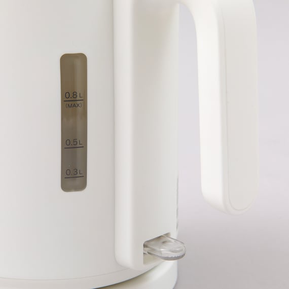 湯量が調節できる電気ケトル (0.8L AB2G02 ホワイト) 15枚目画像