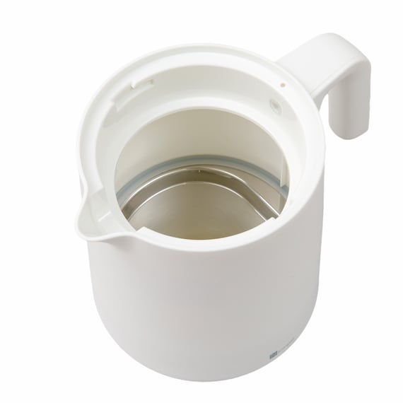 湯量が調節できる電気ケトル (0.8L AB2G02 ホワイト) 16枚目画像