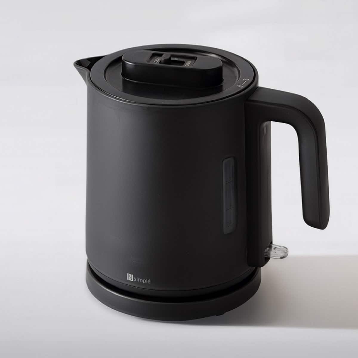 湯量が調節できる電気ケトル (0.8L AB2G02 ブラック) | ニトリネット
