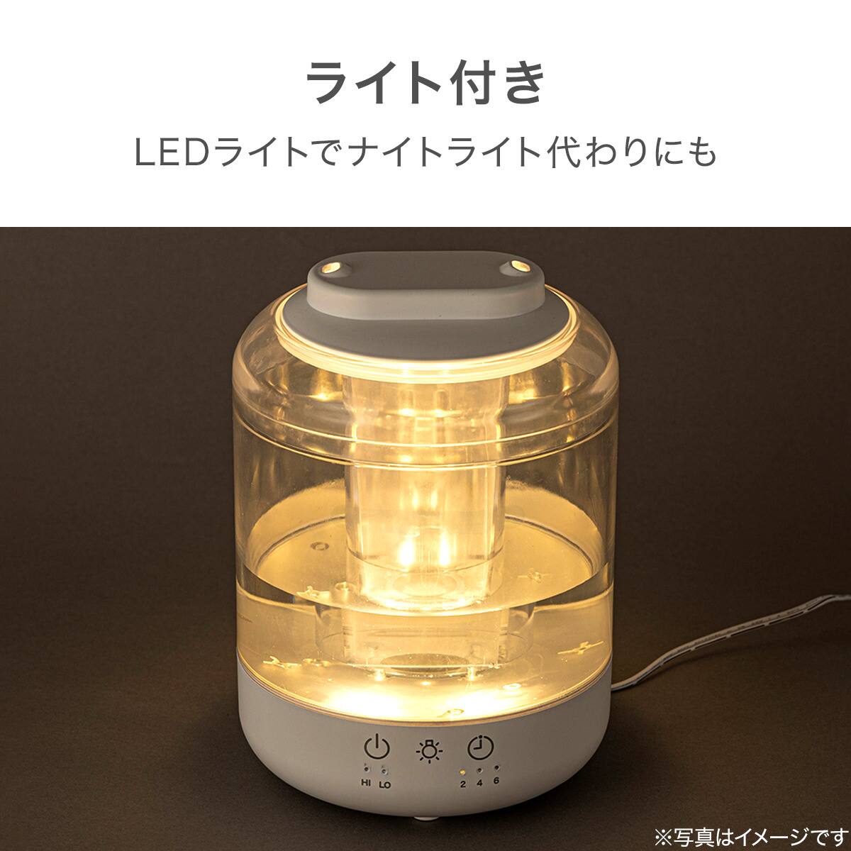 ツインノズルクリア加湿器(DM16 ホワイト) | ニトリネット【公式