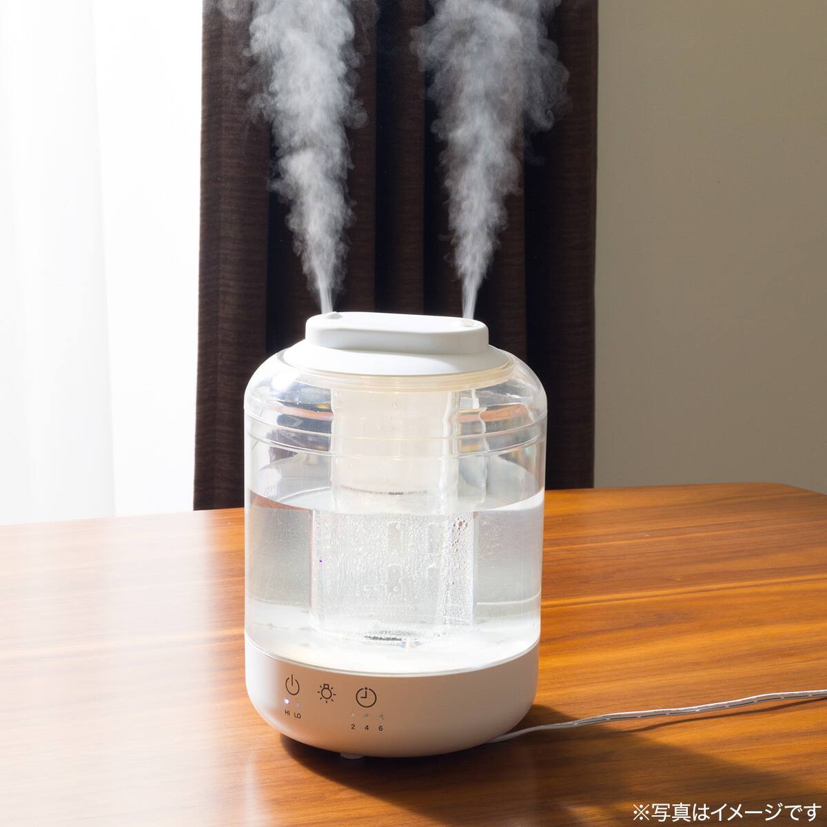 ツインノズルクリア加湿器(DM16 ホワイト) | ニトリネット【公式