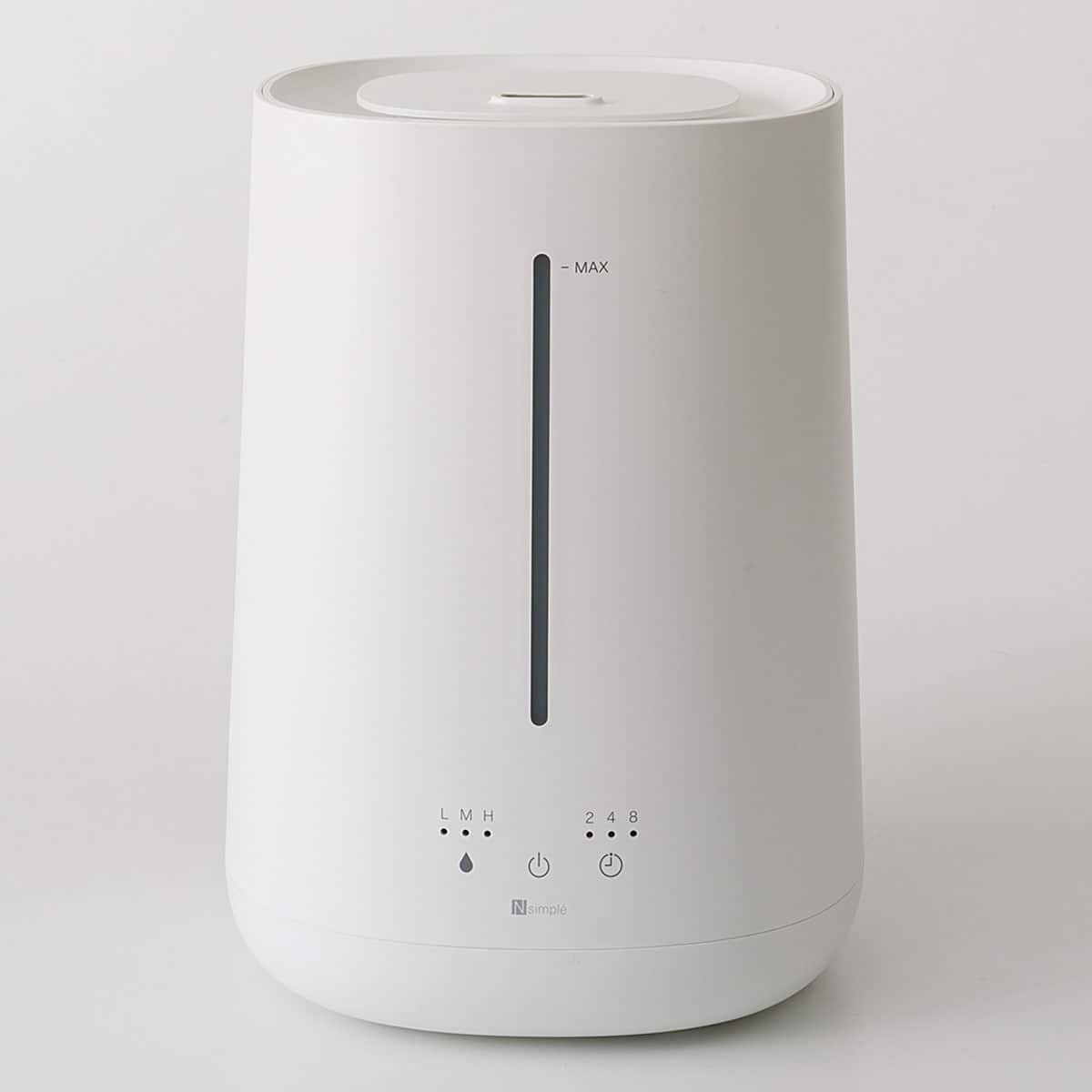 アロマオイル対応水タンク超音波加湿器　アロマオイルシトラスナイト付き タンク運べる楽給水加湿器(HM07NR ホワイト) | ニトリネット【公式
