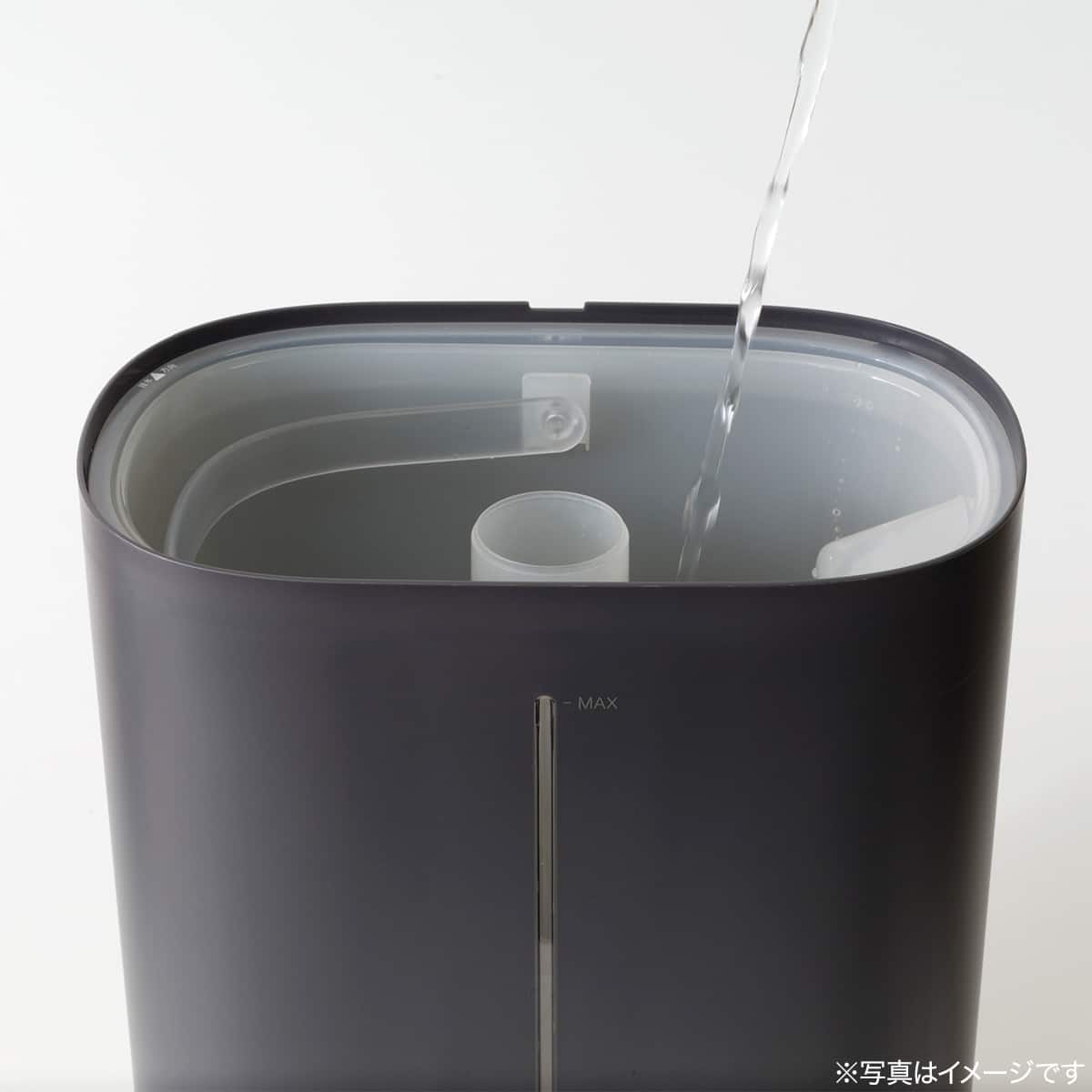 タンク運べる湿度設定ハイブリッド加湿器(HB05 ダークグレー) | ニトリ