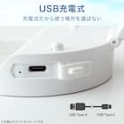 2WAY 首掛けファン(HF331NR モカ) 4枚目画像