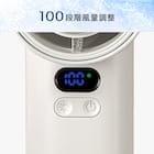 強風冷却プレートペルチェハンディファン(MN04NR ホワイト) 5枚目画像