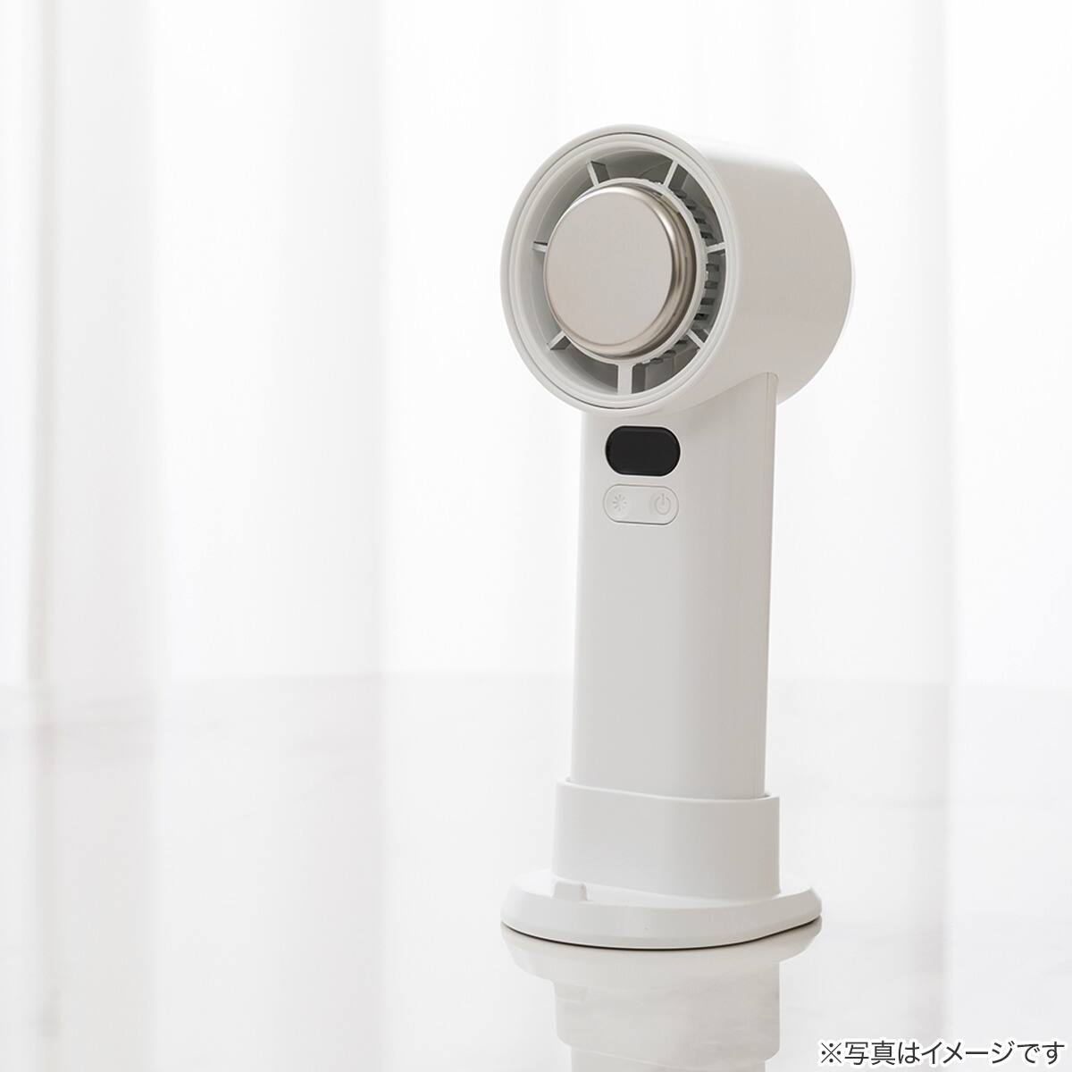 強風冷却プレートペルチェハンディファン(MN04NR ホワイト) | ニトリ