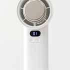 強風冷却プレートペルチェハンディファン(MN04NR ホワイト) 8枚目画像