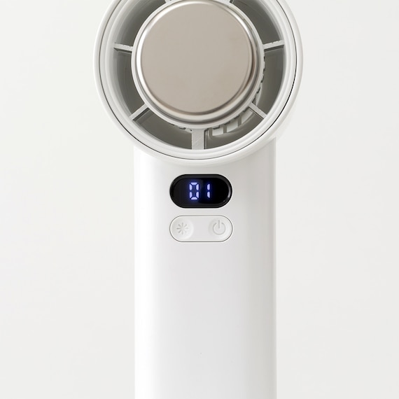 強風冷却プレートペルチェハンディファン(MN04NR ホワイト) 8枚目画像