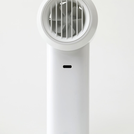 強風冷却プレートペルチェハンディファン(MN04NR ホワイト) 9枚目画像