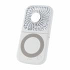 4WAY 冷却プレートペルチェ折りたたみファン(MN05NR ホワイト) 1枚目画像