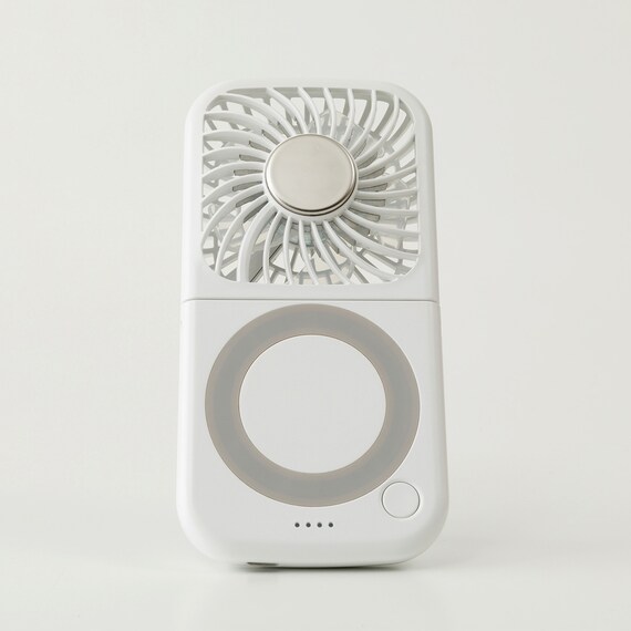 4WAY 冷却プレートペルチェ折りたたみファン(MN05NR ホワイト) 10枚目画像