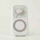 4WAY 冷却プレートペルチェ折りたたみファン(MN05NR ホワイト) 10枚目画像