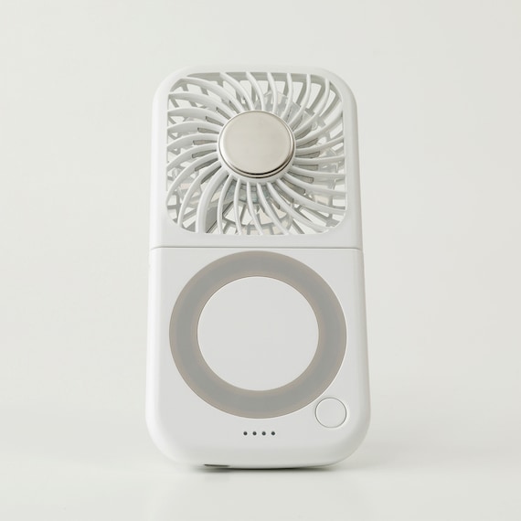 4WAY 冷却プレートペルチェ折りたたみファン(MN05NR ホワイト) 10枚目画像