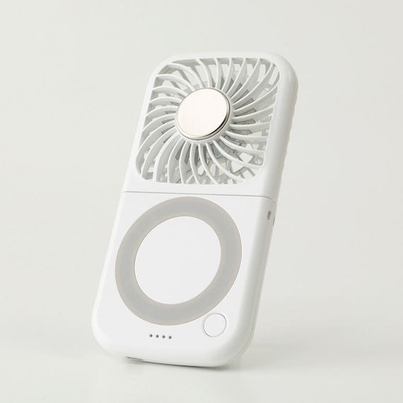 4WAY 冷却プレートペルチェ折りたたみファン(MN05NR ホワイト) 11枚目画像