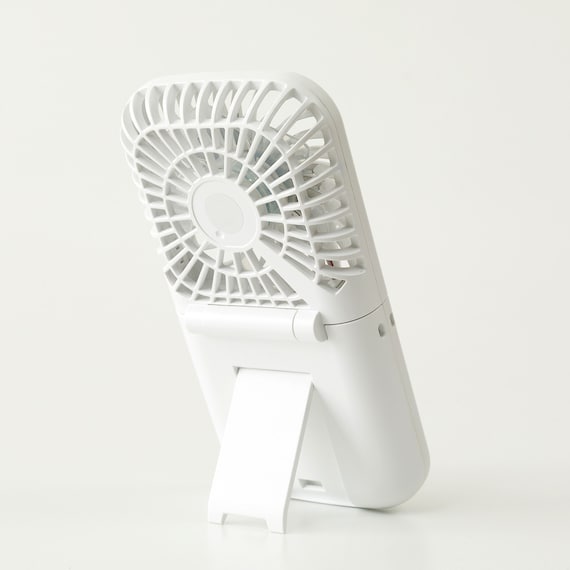 4WAY 冷却プレートペルチェ折りたたみファン(MN05NR ホワイト) 13枚目画像