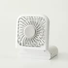 4WAY 冷却プレートペルチェ折りたたみファン(MN05NR ホワイト) 14枚目画像