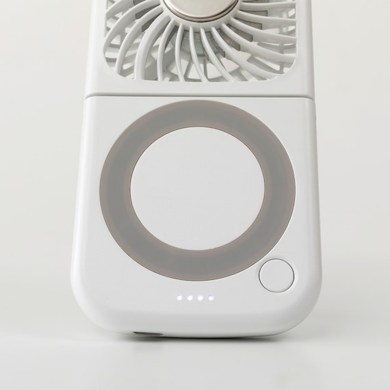 4WAY 冷却プレートペルチェ折りたたみファン(MN05NR ホワイト) 15枚目画像