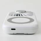 4WAY 冷却プレートペルチェ折りたたみファン(MN05NR ホワイト) 16枚目画像