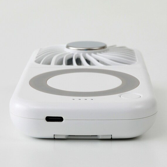 4WAY 冷却プレートペルチェ折りたたみファン(MN05NR ホワイト) 16枚目画像