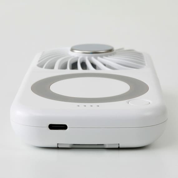 4WAY 冷却プレートペルチェ折りたたみファン(MN05NR ホワイト) 16枚目画像