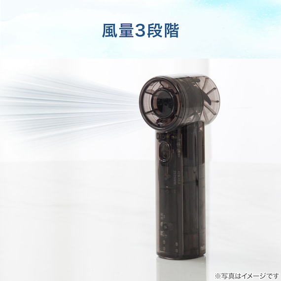 ミニ高速ファン(MN07NR ブラック) 5枚目画像
