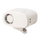 ベルトに付けられるボックスファン(MN08NR ホワイト) 1枚目画像